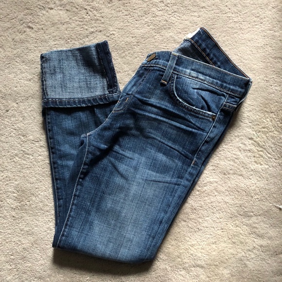Current/Elliott The Cuffed Skinny Jean Size 27 - Picture 2 of 8